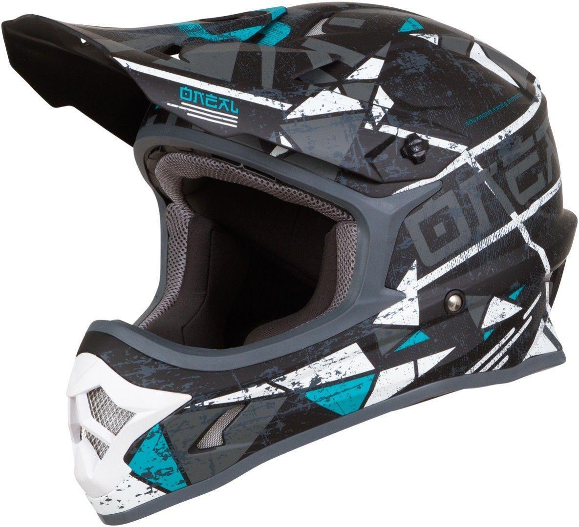 Шлем кроссовый ONEAL 3SERIES ZEN teal