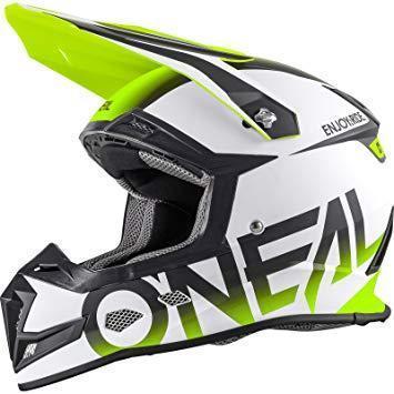 Шлем кроссовый ONEAL 5Series BLOCKER black/fluo