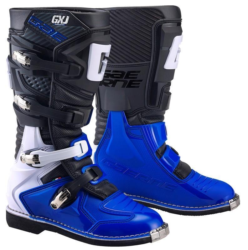 Мотоботы GAERNE GX-J black/blue